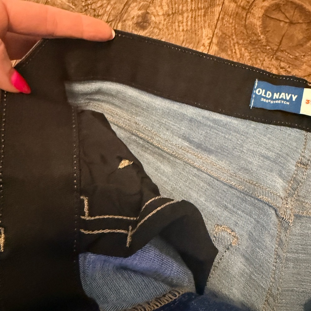 Old Navy Men’s Straight Jeans 31x32 Built Tough Denim Bundle 2 Pair - Picture 4 of 10